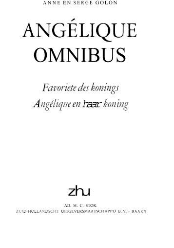 9023503139 Angelique omnibus 3 Favoriete des konings, Anne