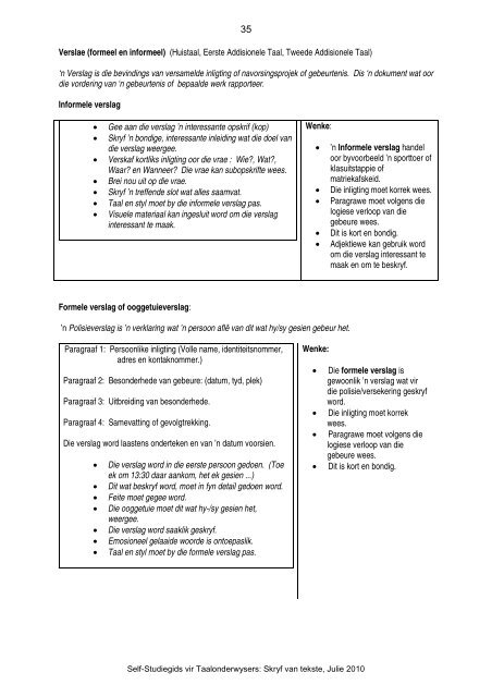 Self-Studiegids vir Taalonderwysers - Thutong