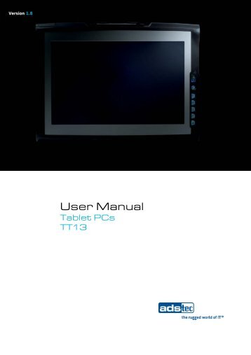 TT13 User Manual EN V1.8 - ads-tec