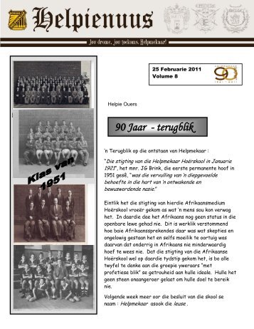 90 Jaar - terugblik - Helpmekaar...