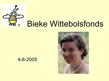 Bieke Wittebolsfonds - UZ Leuven