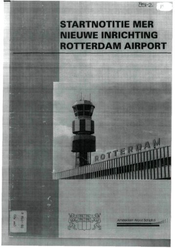 startnotitie mer nieuwe inrichting rotterdam airport