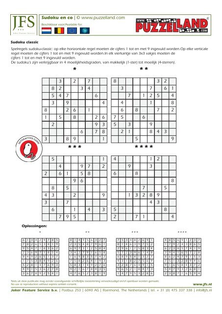 JFS Catalogus (PDF Download Versie)