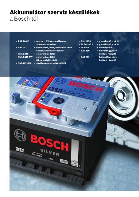 Akkumulator prosi_magyar.qxd - Bosch