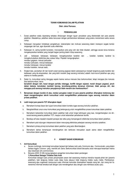 Contoh Drama Komunikasi Intrapersonal Contoh Drama Komunikasi Intrapersonal