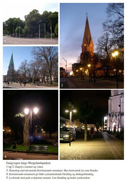 6. Belysningsplan for Torvene og Wergelandsparken, vedtatt i