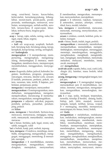 Kamus Besar Tesaurus Bahasa Indonesia pdf The Indonesian