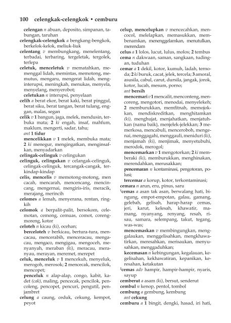 Kamus Besar Tesaurus Bahasa Indonesia pdf The Indonesian