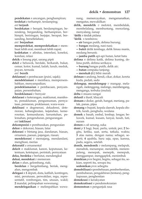 Kamus Besar Tesaurus Bahasa Indonesia pdf The Indonesian