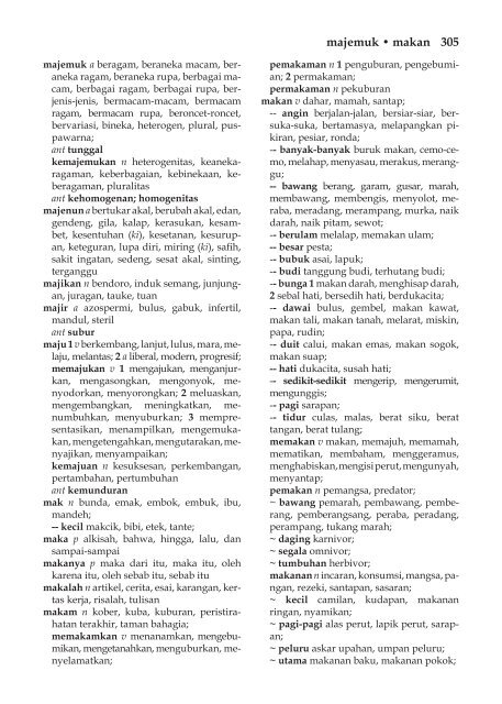 Kamus Besar Tesaurus Bahasa Indonesia pdf The Indonesian