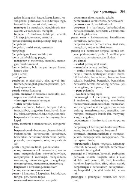 Kamus Besar Tesaurus Bahasa Indonesia pdf The Indonesian