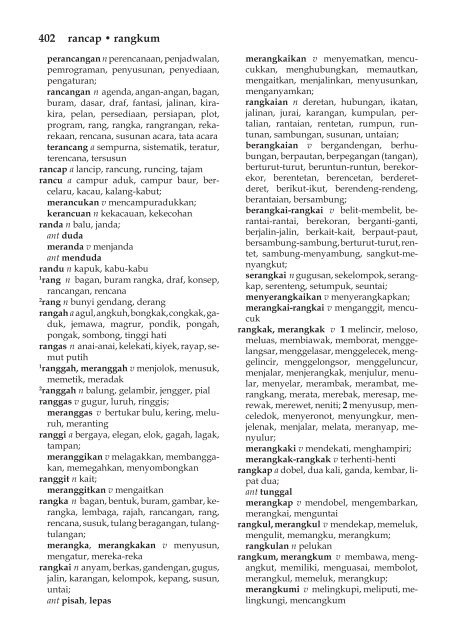 Kamus Besar Tesaurus Bahasa Indonesia pdf The Indonesian