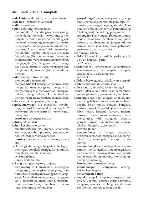 Kamus Besar Tesaurus Bahasa Indonesia pdf The Indonesian