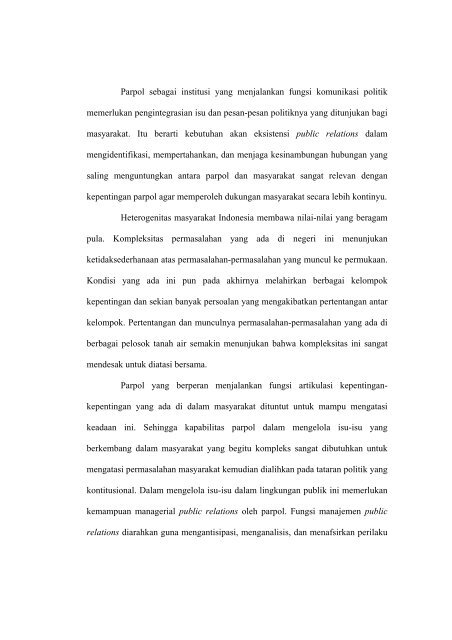 CITRA PARTAI POLITIK DALAM FRAMING MEDIA - Publikasi Ilmiah ...