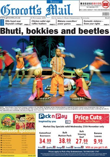 Front Page.indd - Grocott's Mail