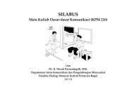 SILABUS DAskom_edit - Departemen Sains Komunikasi dan ...
