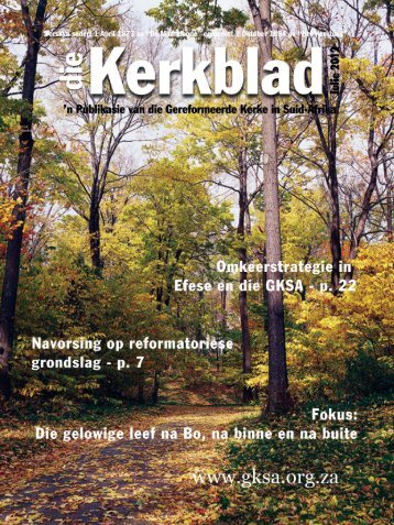 Die Kerkblad Julie 2012.indd - CJBF