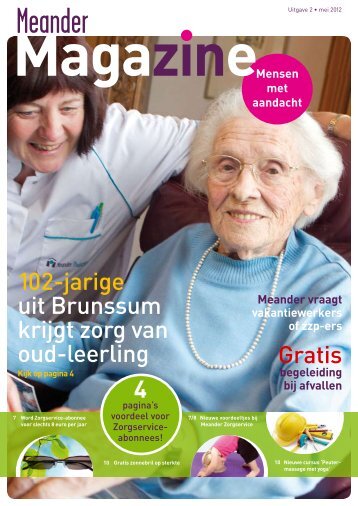 Meander Magazine, mei 2012 - MeanderGroep