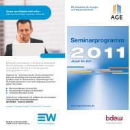 Seminarprogramm - Ad Scopum GmbH