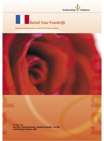 Retail Tour Frankrijk - Productschap Tuinbouw