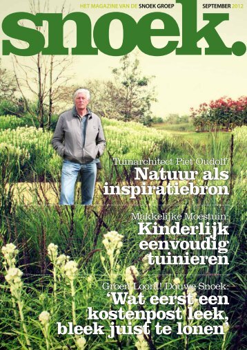 Snoek Hoveniers Magazine - Makkelijke Moestuin