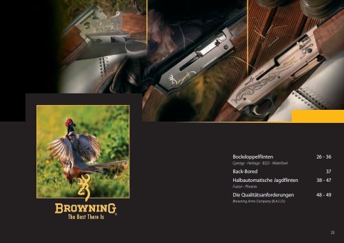 JAGD - Browning International - Custom Shop - Winchester - Miroku