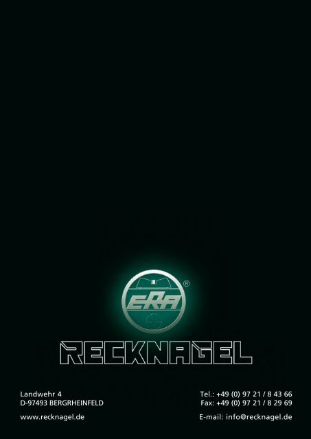 Download Katalog - Recknagel.de