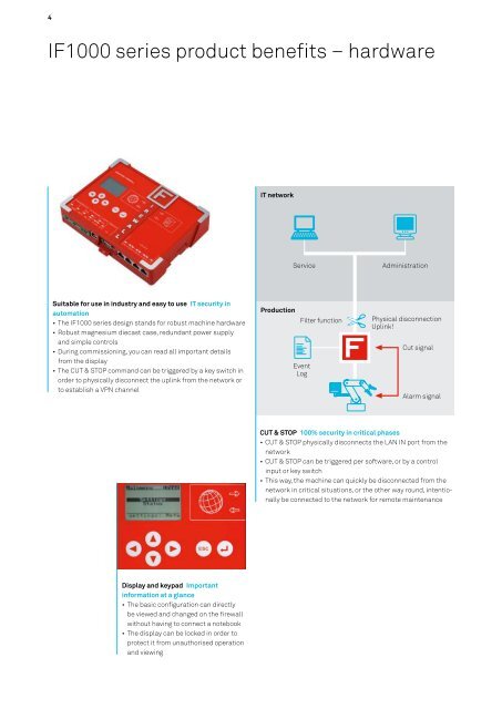 IT infrastructure Industrial firewall - ads-tec