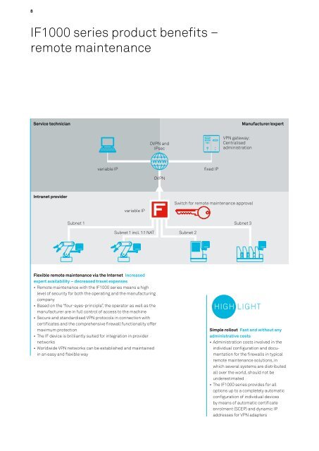 IT infrastructure Industrial firewall - ads-tec