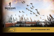 Jagd & Schiesssport 2013 - Browning