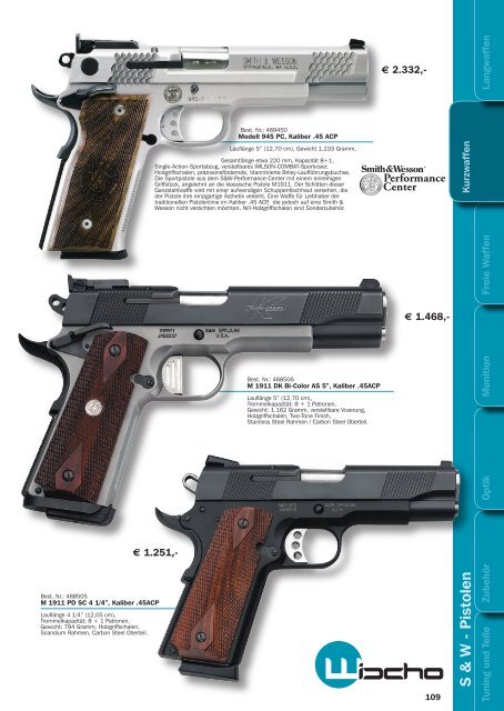 Katalog 2008 - ACP-Waffen