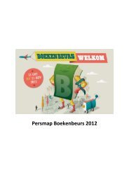 Persmap Boekenbeurs 2012