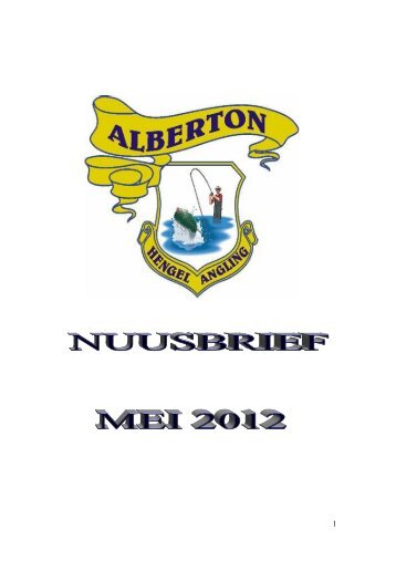 voorwoord - Alberton Angling club