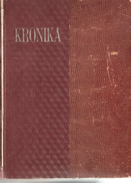 Kronika obce Mikušovce