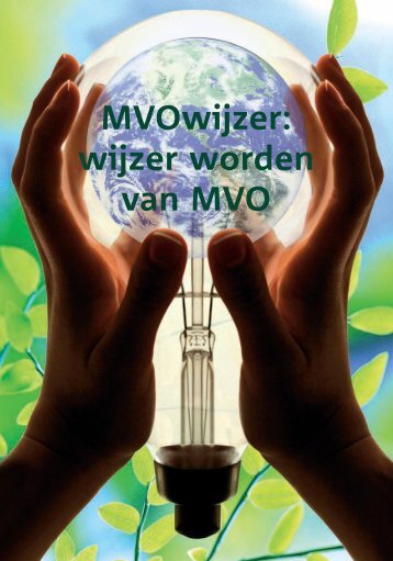 MVOwijzer: wijzer worden van MVO - Duurzaam ondernemen