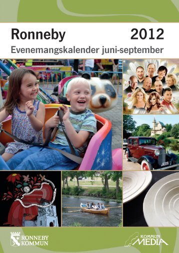 Evenemangskalender juni-september - Ronneby kommun