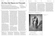 De Kus bij Hayez en Visconti - Ivo Blom