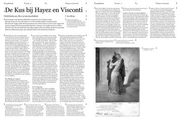 De Kus bij Hayez en Visconti - Ivo Blom