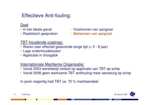 Antifouling in de jachtbouw - Nhl