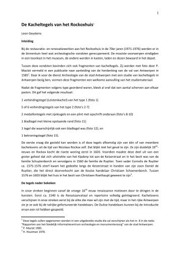 Open PDF - Tegels uit Antwerpen