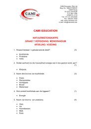 memo gr 7 voeding.pdf - CAMI EDUCATION