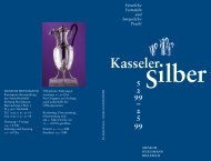 Kasseler Silber - Museum Huelsmann