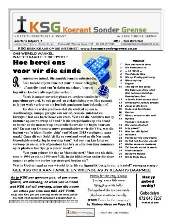 PDF Dokument - Koerant Sonder Grense