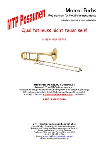 MTP - Posaunen - Musik Fuchs