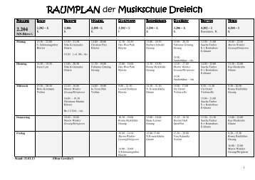 Der aktuelle Raumplan als PDF - Musikschule Dreieich