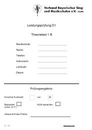 D 1 Testbogen 1 B VBSM