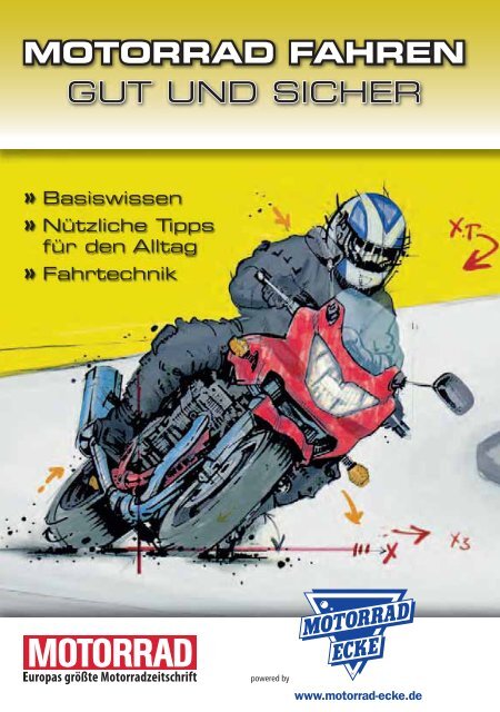Beilage &quot;Motorrad fahren gut und sicher&quot; ( PDF, 5 MB)