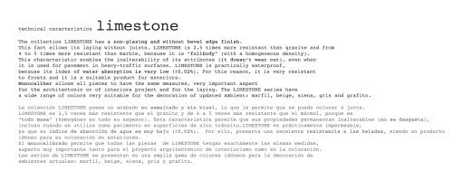 limestone