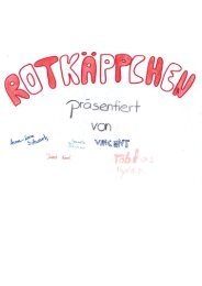 Rotkäppchen Comic - MSG Landau