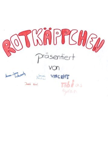 Rotkäppchen Comic - MSG Landau